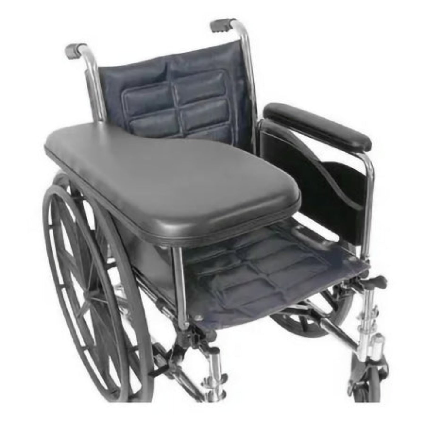 Patterson Medical Corporation - Wheelchair Padded Wrap Around Flip-Away Half Tray For Wheelchair - 562607