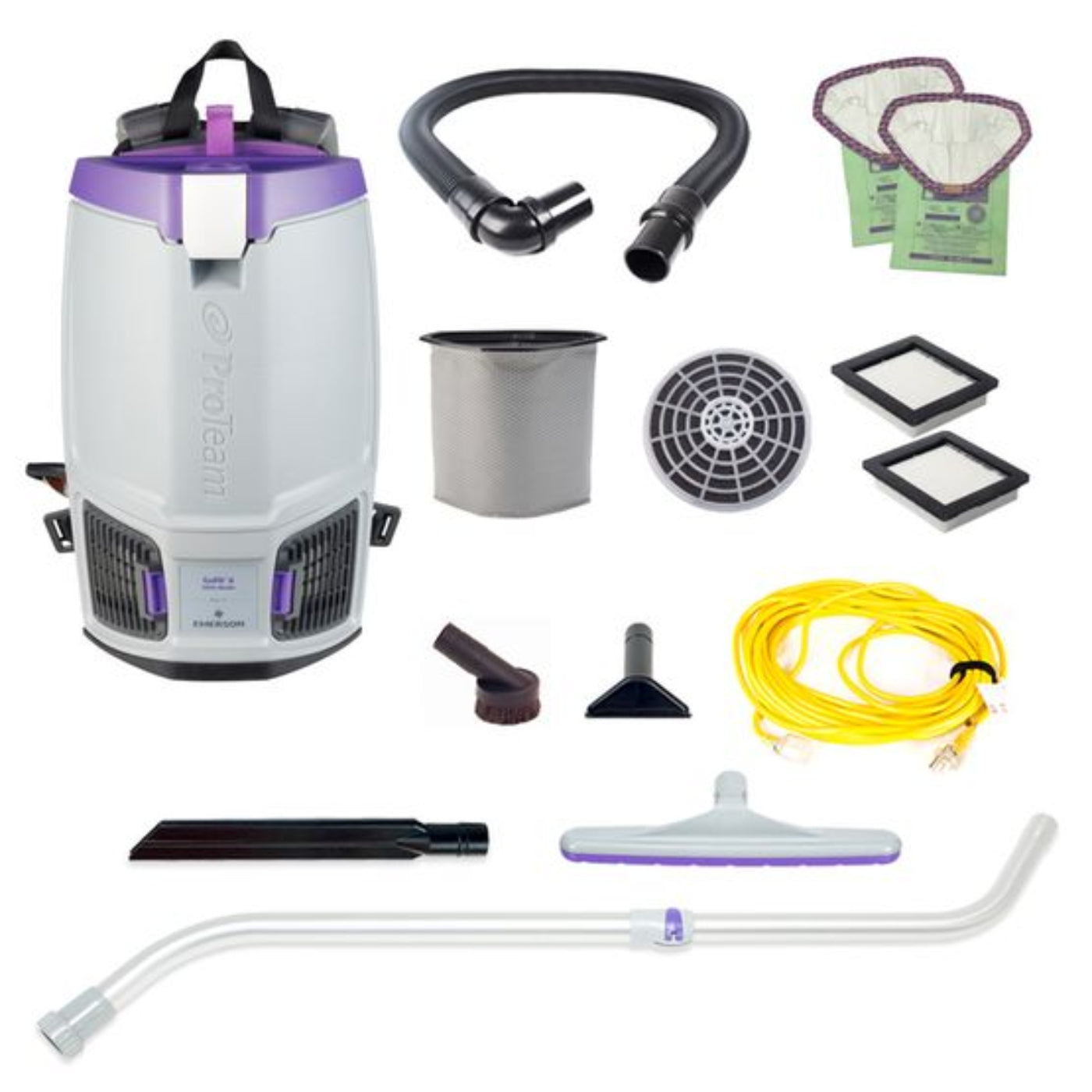 ProTeam Backpack Vacuum with Telescoping Wand Kit - PT-107696
