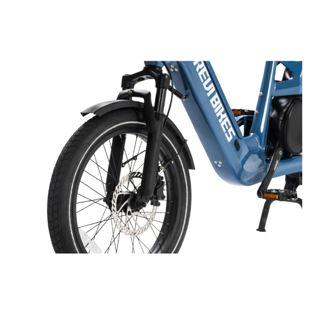 Samson Revi Bikes Flux E-Bike Lithium Ion 48V 15Ah 750W 55 Mile Range 25 MPH New - FLUX-CREAM