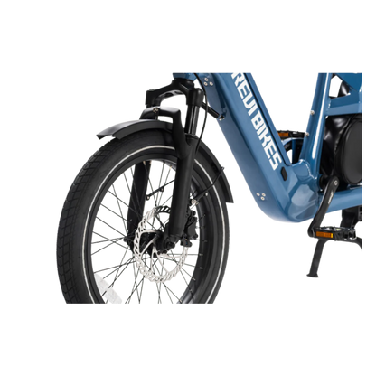 Samson Revi Bikes Flux E-Bike Lithium Ion 48V 15Ah 750W 55 Mile Range 25 MPH New - FLUX-CREAM