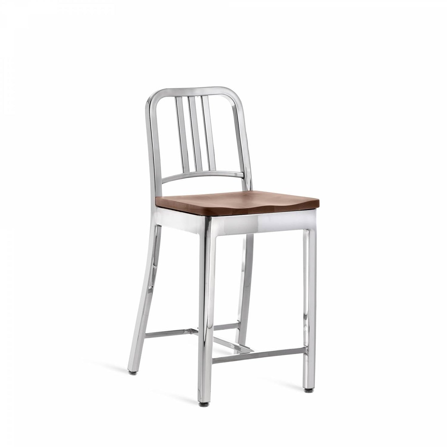 Emeco 1104 Navy Counter Stool - 1104 24 ASH