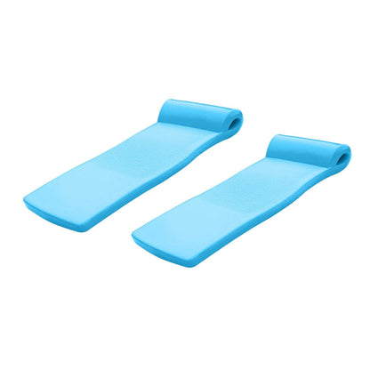 Summer Waves TRC Recreation Ultra Sunsation Adult Outdoor Swimming Pool Lounger Raft (2 Pack) - 110453