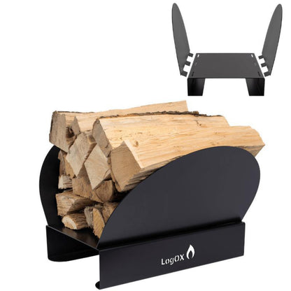 Lumber Jack LogOX Hearth Bin Adjustable Firewood Rack  -  1141