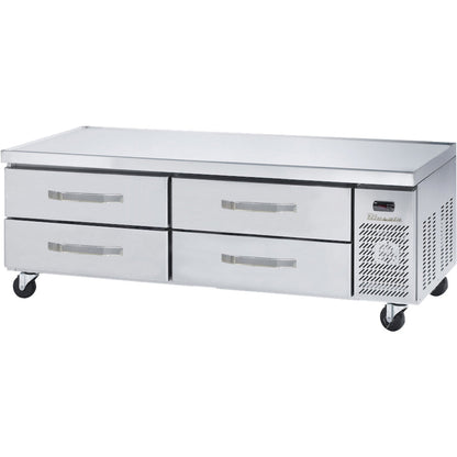 Blue Air BACB74M-HC | 74" Wide 4 Drawer Chef Base Refrigerator - BACB74M-HC