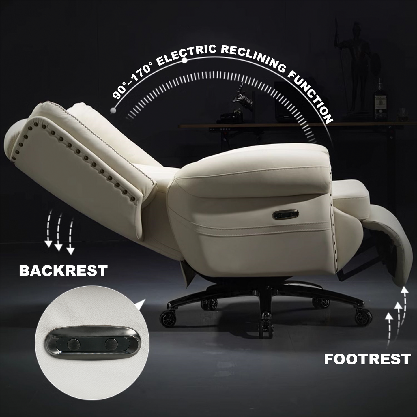 Kinnls Mason Massage Executive Chair - GF22A020OG01