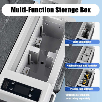 BODEGACOOLER 12 Volt Car Refrigerator Dual Zone Dual Doors 36QT - WD35
