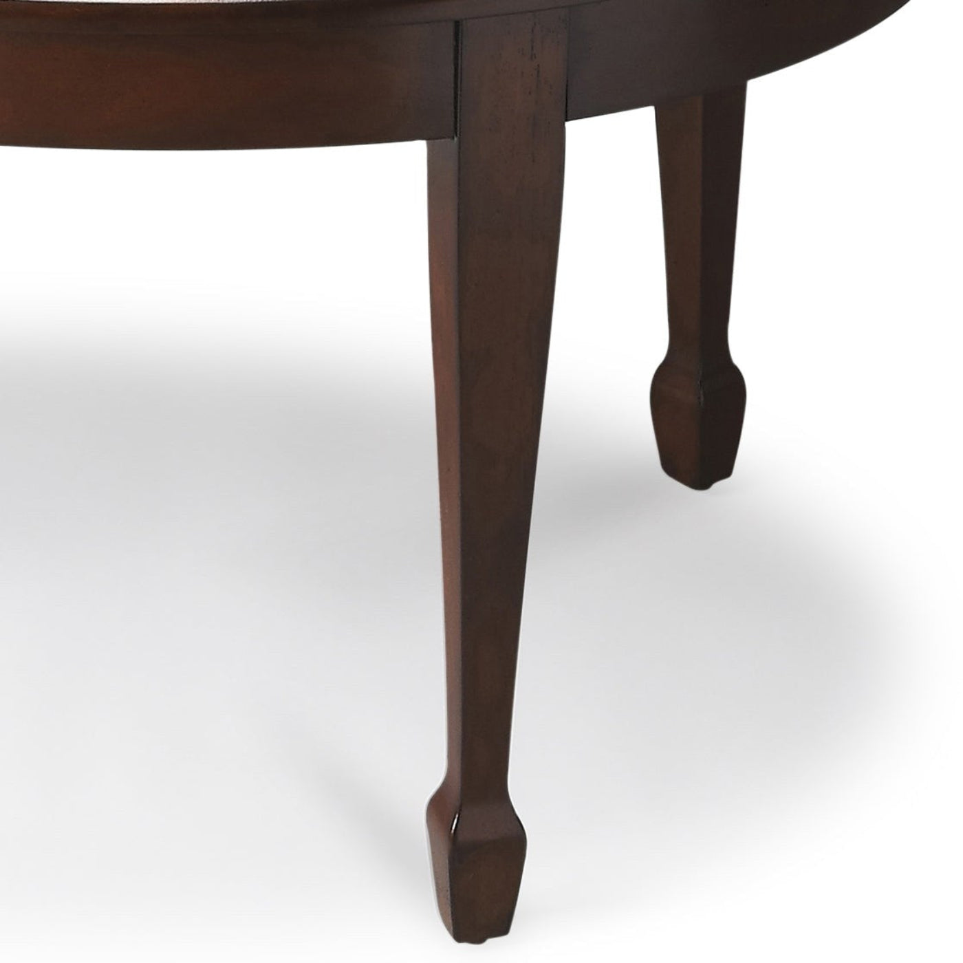 Butler Specialty Company Clayton Oval Wood Coffee Table, Dark Brown  - 1234024