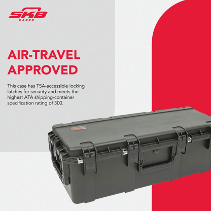 SKB Cases iSeries Ultimate Crossbow Arrow Case, Waterproof Military Grade, Black - 127721