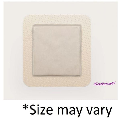 Molnlycke Healthcare (Regent) Dressing Mepilex Border Ag Polyurethane Film 4X10" Adhesive 5/Box, 7 Bx/Ca - 395790