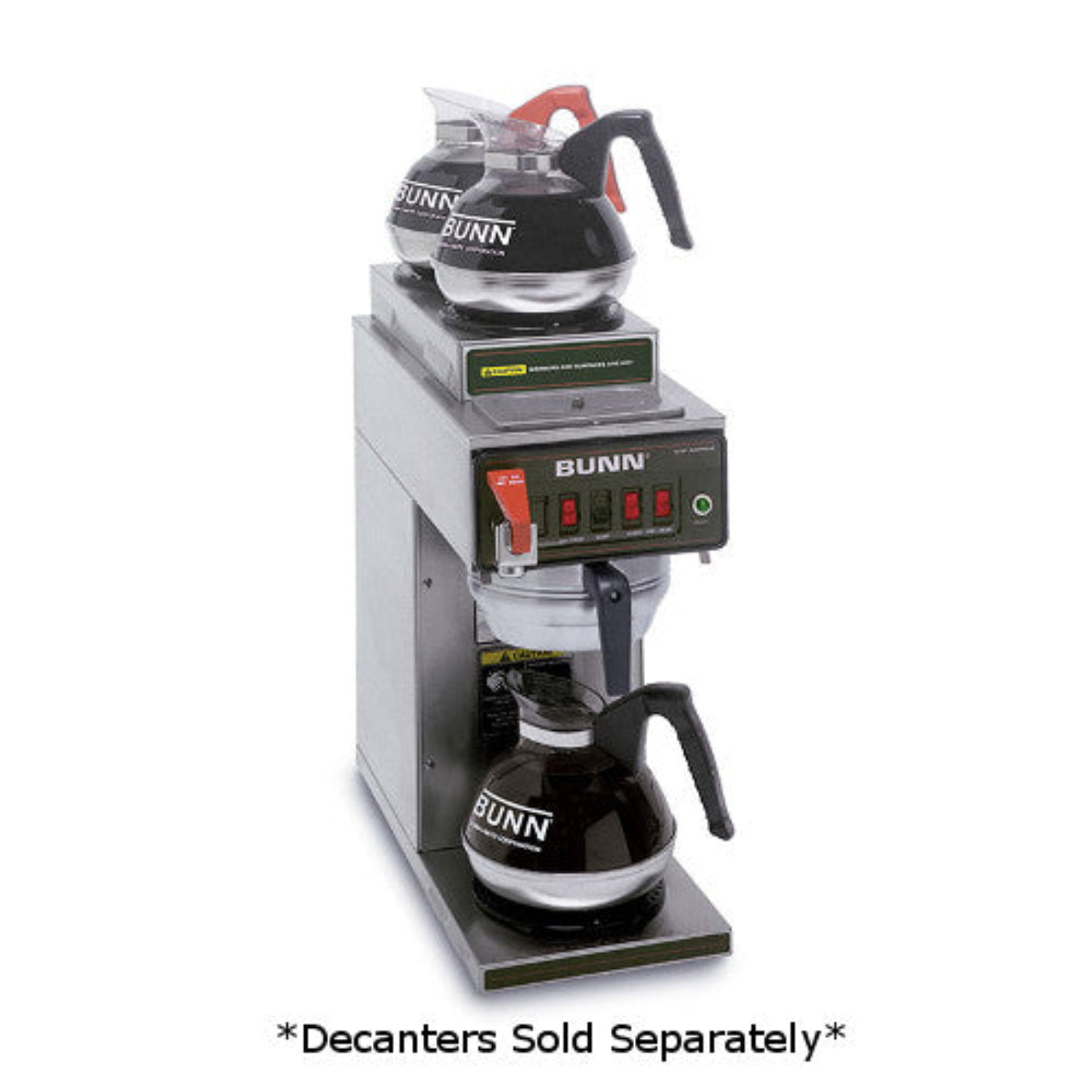 Bunn CWTF15-3 Automatic 3.9 Gallon Per Hour Coffee Brewer - BU129500217