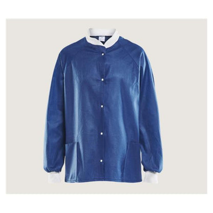 Molnlycke Healthcare (Regent) Jacket Warm-Up Unisex Blue Medium 2 Pockets 48/Ca - 28010