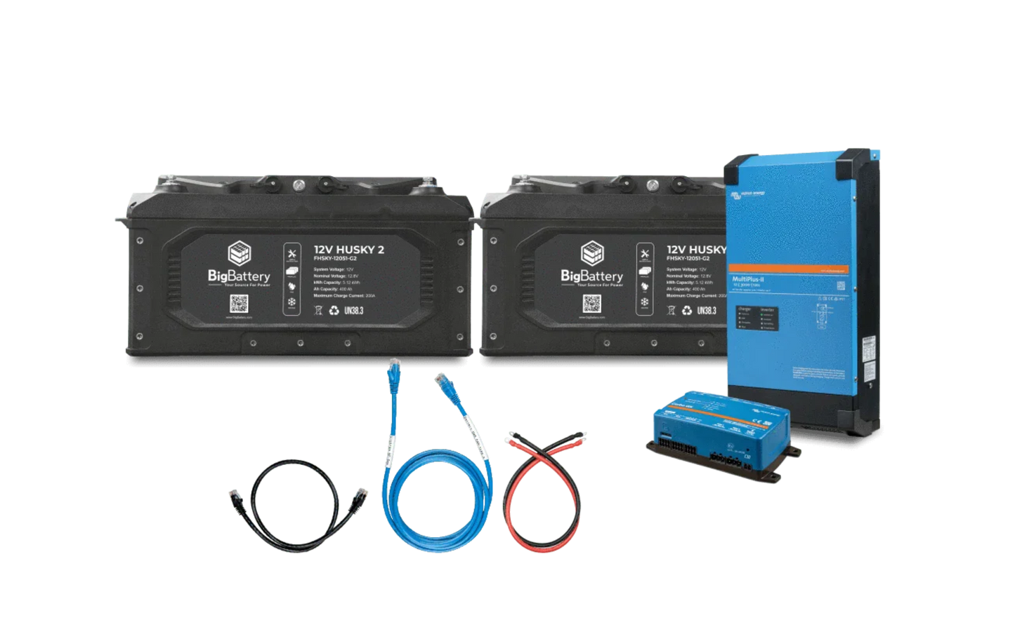 Aims Power 12V 2X HUSKY 2 Power Kit – Victron (3000W | 10.24kWh) - K0735