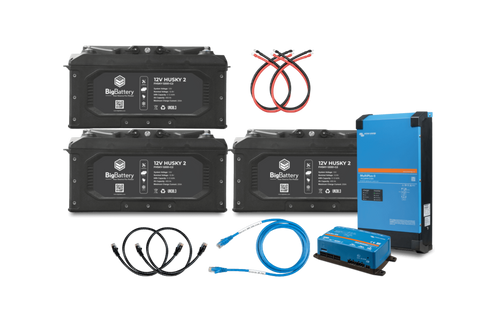 Big Battery 12V 3X HUSKY 2 KIT – Victron - K0736