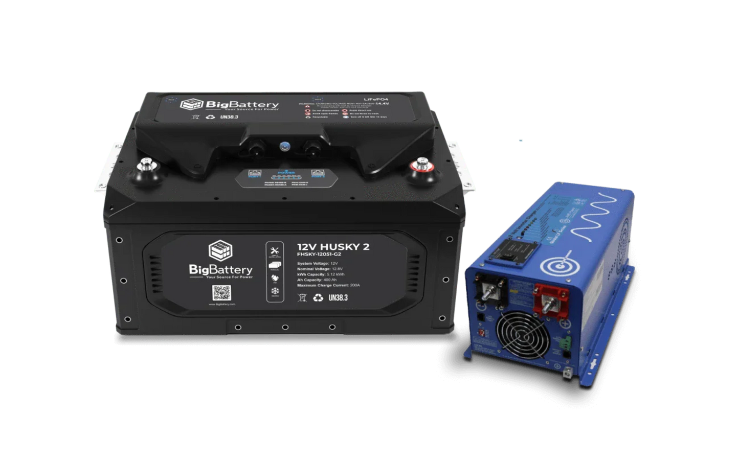 Aims Power 12V 1X HUSKY 2 Power Kit – AIMS (2000W | 5.12kWh) - K0738