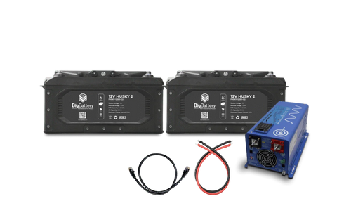 Aims Power 12V 2X HUSKY 2 Power Kit with AIMS (2000W | 10.24kWh) - K0739