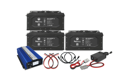 Aims Power 12V 3X HUSKY 2 Power Kit – AIMS Inverter Charger (2000W | 15.36kWh)
