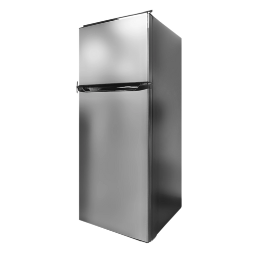 RVMP 11 Cubic Foot 12V Refrigerator Stainless Steel - RVMP-220448