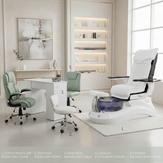 Mayakoba LOTUS 5 Set Package - White