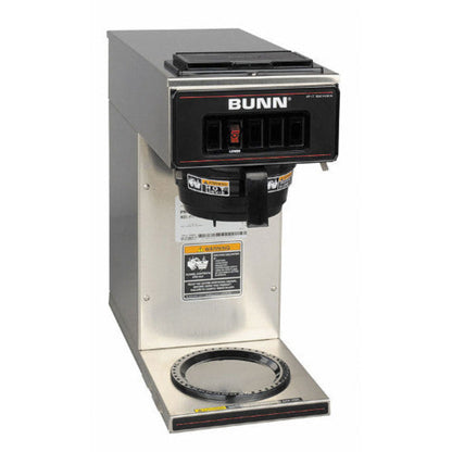 Bunn VP17-1 Pourover Coffee Maker - Stainless Decor - BU133000001