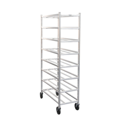 Univex  New Age Mobile 15.5”x 67”x 32”  Universal Platter Rack, 8 Shelves - NW1355M