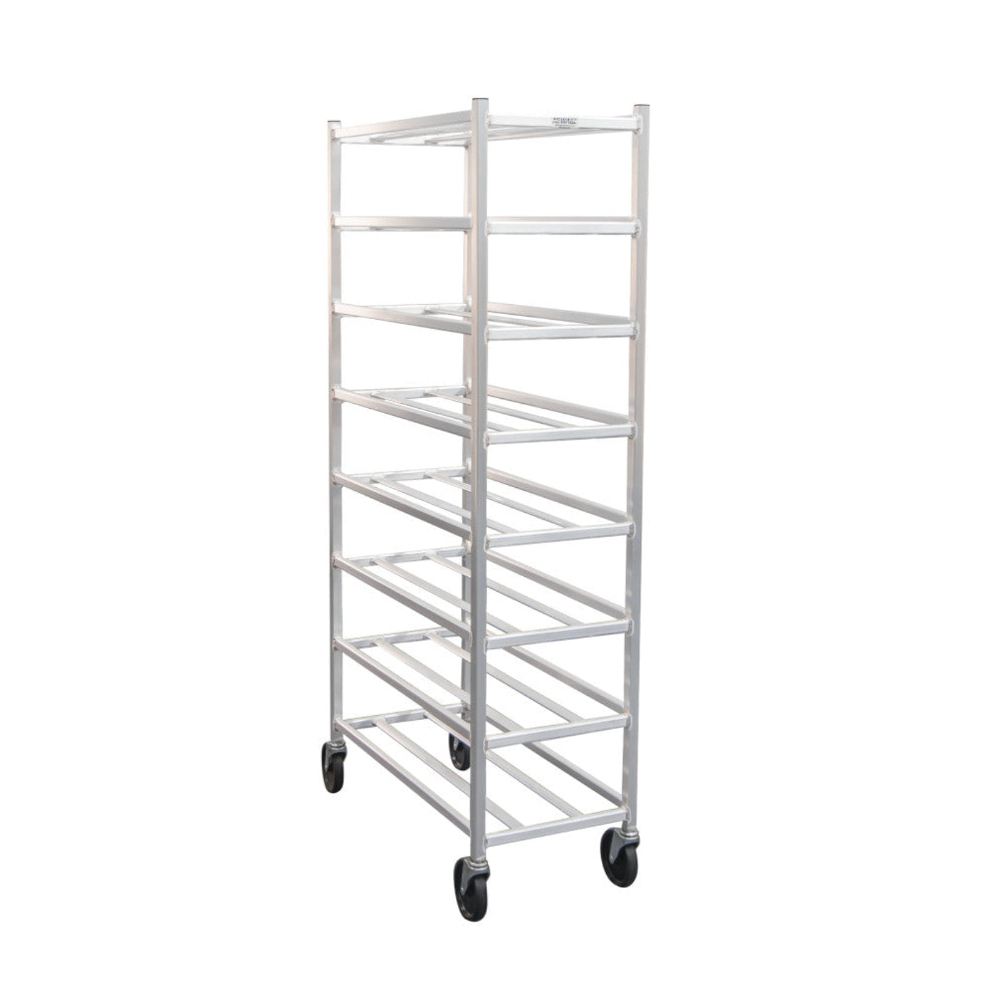 Univex  New Age Mobile 15.5”x 67”x 32”  Universal Platter Rack, 8 Shelves - NW1355M