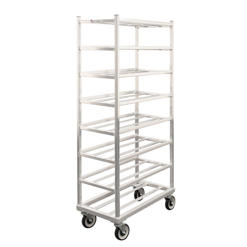 Univex  New Age 1355 Universal 16"W x 67"H x 32.5"D Mobile Platter Rack, 7-1/4" Spacing - NW1355