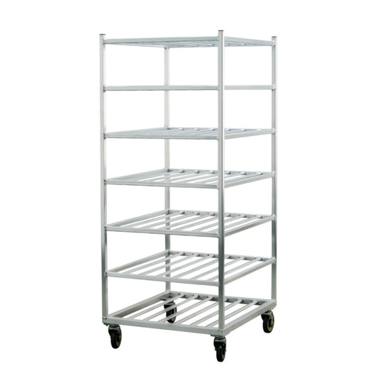 Univex  New Age Mobile Universal Utility Transport Cart with Seven Shelves - NW1357