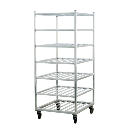 Univex  New Age Mobile Universal Utility Transport Cart with Seven Shelves - NW1357