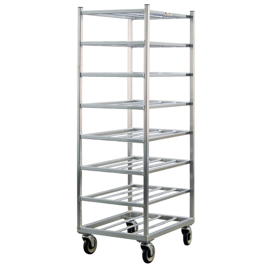 Univex New Age Mobile Universal Utility Transport Cart with Eight Shelves - NW1358