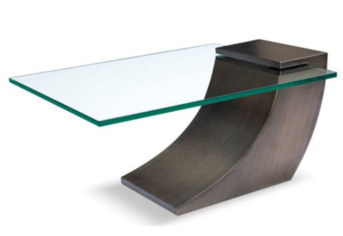 SHERES "Clasp" Cocktail Table, Antique Brushed Bronze - C-01B