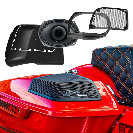Diamond Audio 2014-2023 Harley Davidson Cut In Lid Kit with MP692 (2Ω) Speakers - MSMP692LK