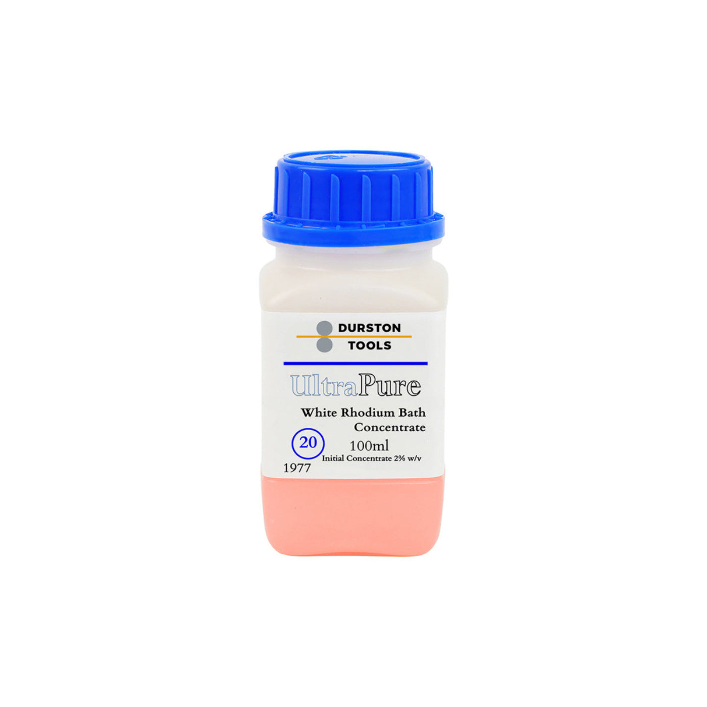 Durston 1977 Ultra-Pure White 2 Gram Rhodium Bath Concentrate - 145.621