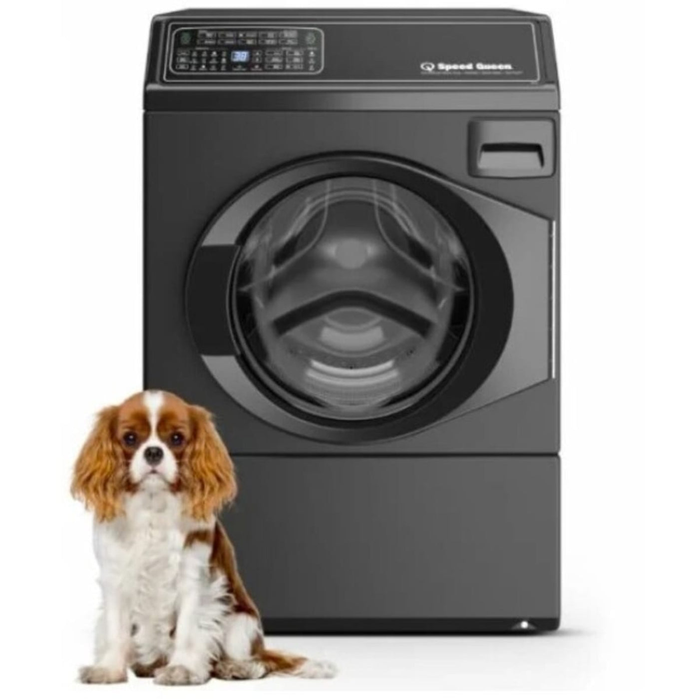 SPEED QUEEN FF7012BN FF7 Right-Hinged Front Load Washer with Pet Plus(TM)  Sanitize  Fast Cycle Times  Dynamic Balancing  - FF7012BN