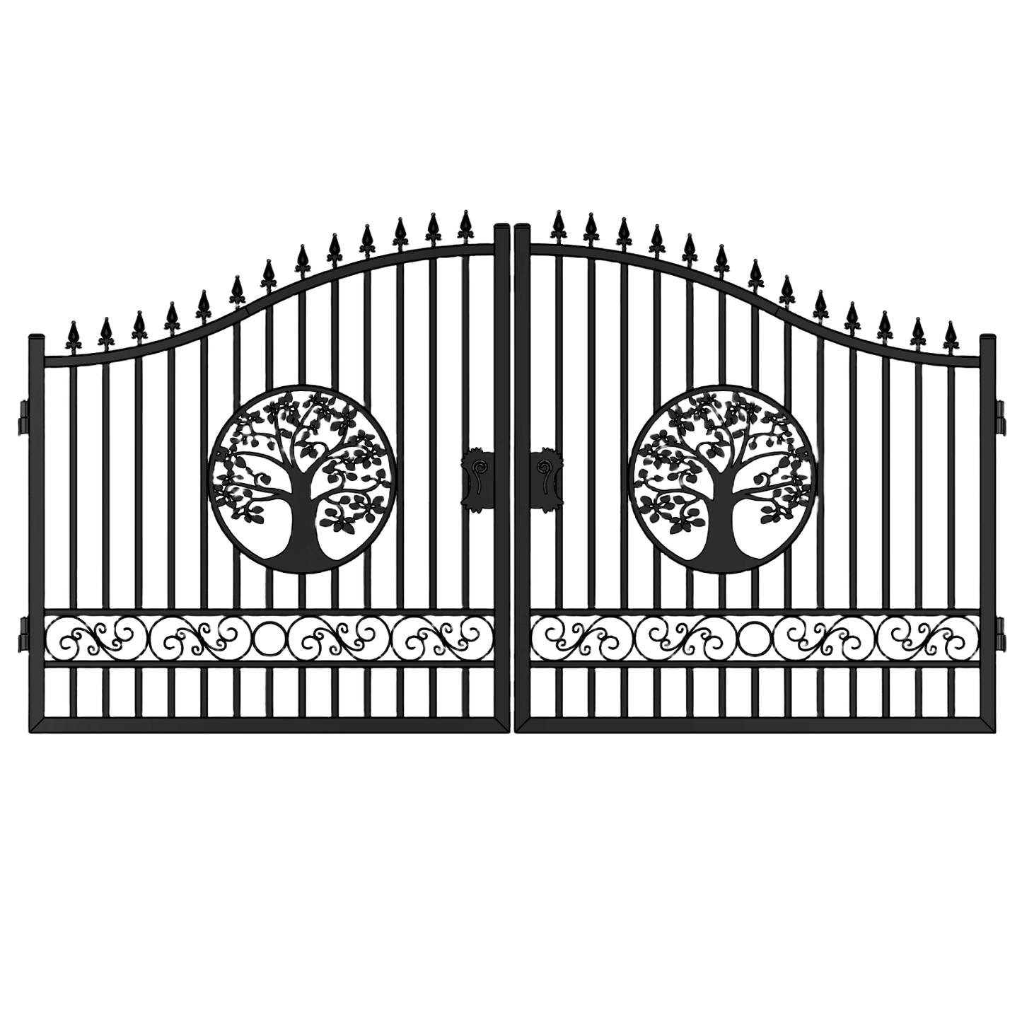 Chery Industrial 14' Iron Gate with Wider goalposts, No metal ball II000074NM