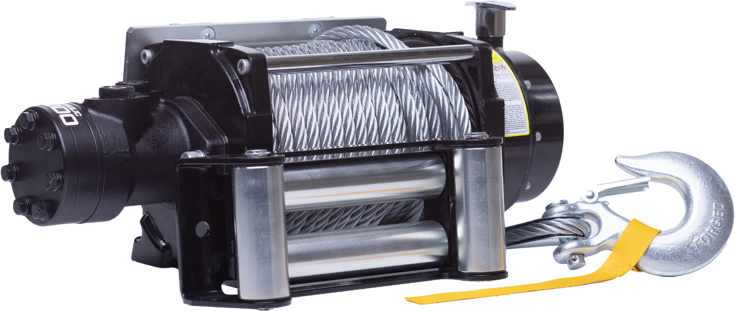 DK2 15000NH 15,000 lbs. Hydraulic Winch with Steel Cable New - 15000NH