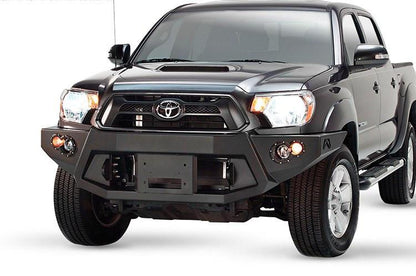 Fab Fours TT12-B1651-1 Toyota Tacoma 2012-2015 Premium Front Bumper Winch Ready No Guard