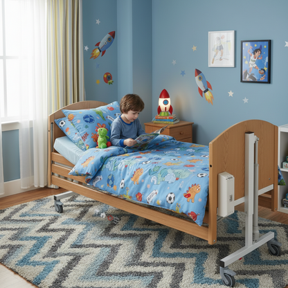 Drive Medical Inspired by Drive Bradshaw Junior Bed - DMM-BSBOAK-STD-FULL