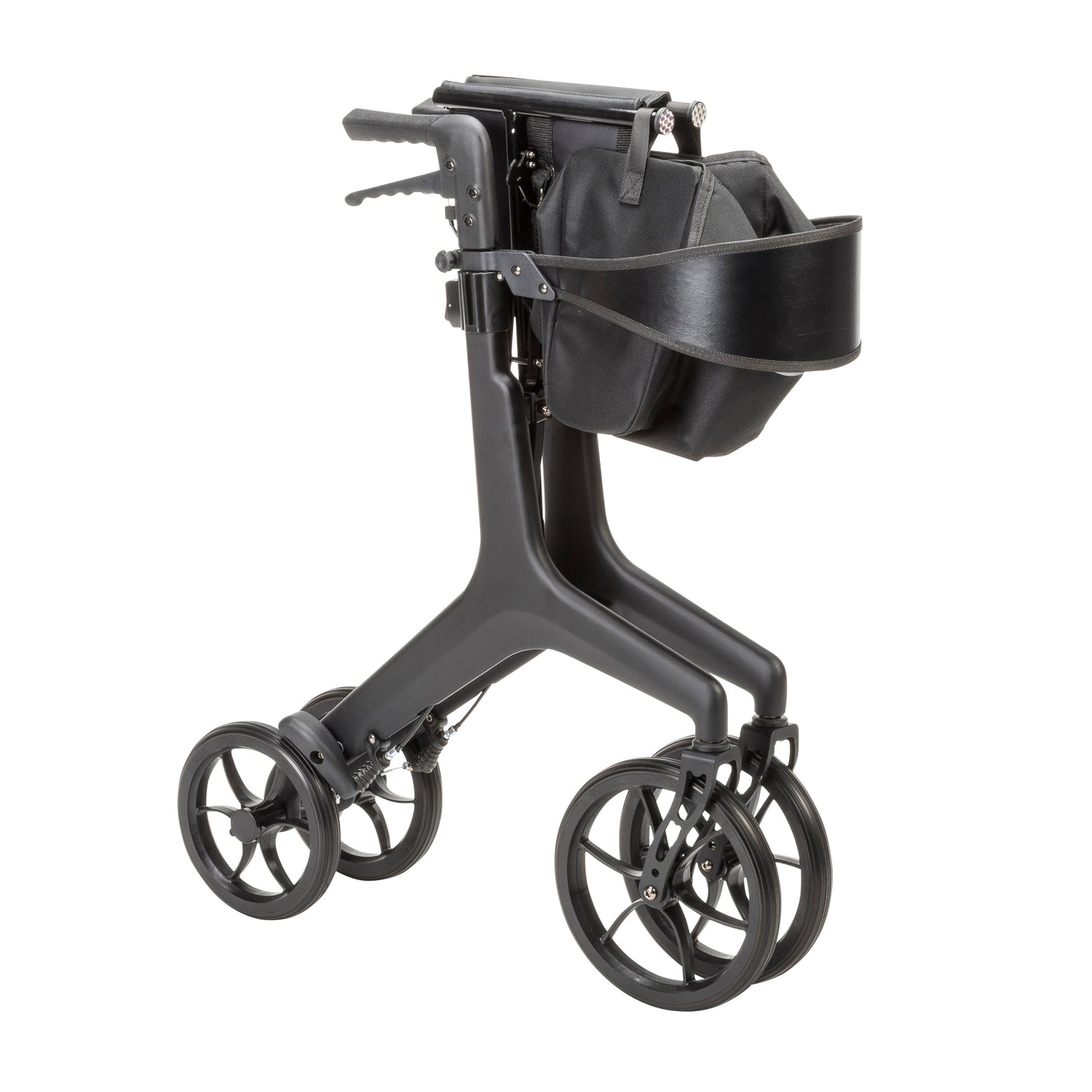 Drive Medical AeroCarbon Ultra-Lite Rollator Weighs 11.5 lbs - DMM-10278BK