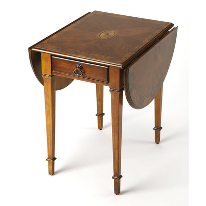 Butler Specialty Company Glenview Pembroke Side Table, Medium Brown  - 1576101