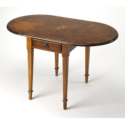Butler Specialty Company Glenview Pembroke Side Table, Medium Brown  - 1576101