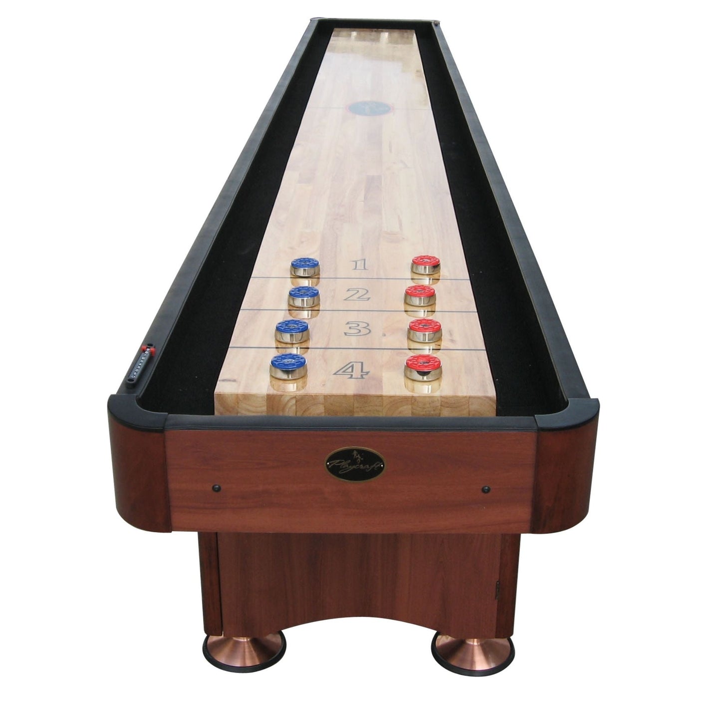 Playcraft Woodbridge Shuffleboard Table with Accessories - SHWOES09