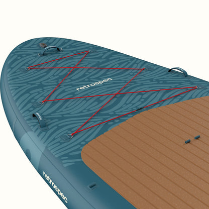 Retrospec Weekender Crew XL Multi-Person Inflatable Stand Up Paddle Board 15’ - 5744