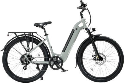 Samson Revi Bikes Oasis E-Bike Lithium Ion 48V 15AH 750W 55 Mile Range 25 MPH New - OASIS-VANILLA