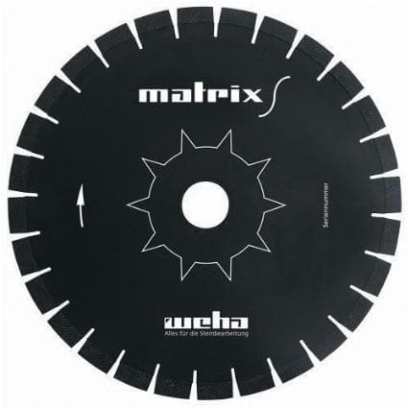 Weha Matrix S Diagonal Diamond Bridge Saw Blade - 5401115