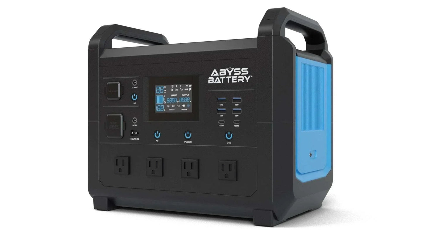 Abyss Battery 1600W Portable Power Station - AB-1600W