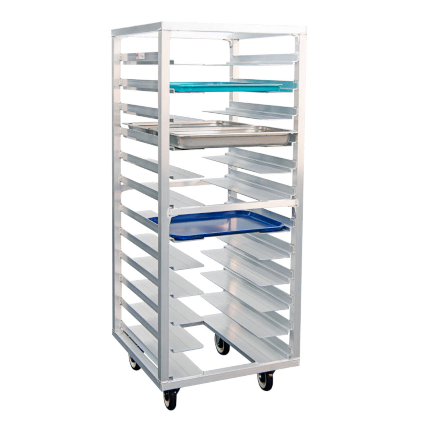 Univex  New Age Mobile Universal Pan Rack with 12-Pair Stepped Angle Runners - NW1635