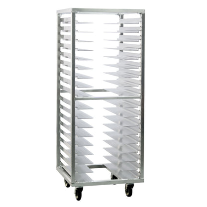 Univex  New Age Mobile Universal Pan Rack with 18-Pair Stepped Angle Runners - NW1637