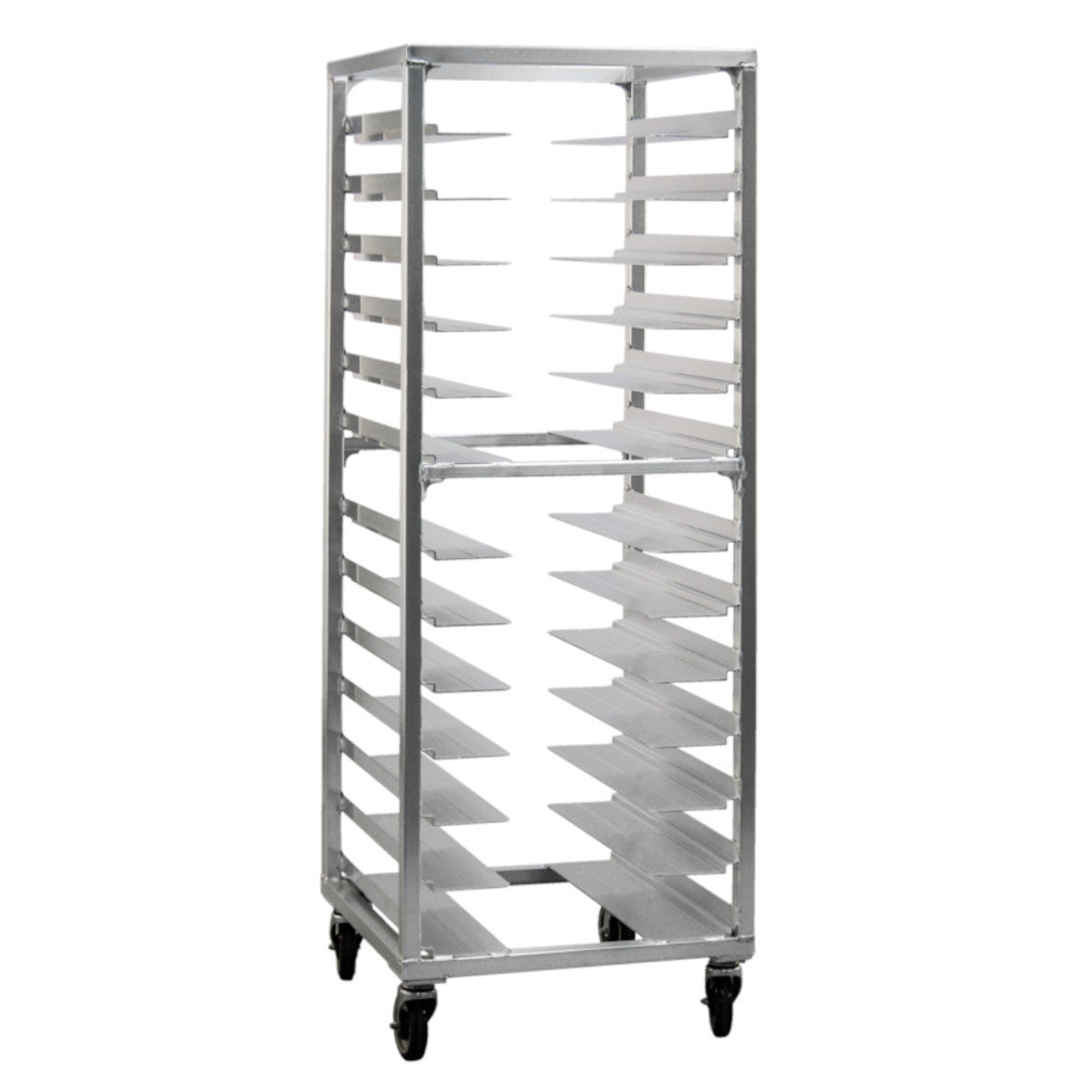 Univex  New Age Mobile Universal Pan Rack with 13-Pair Stepped Angle Runners - NW1640