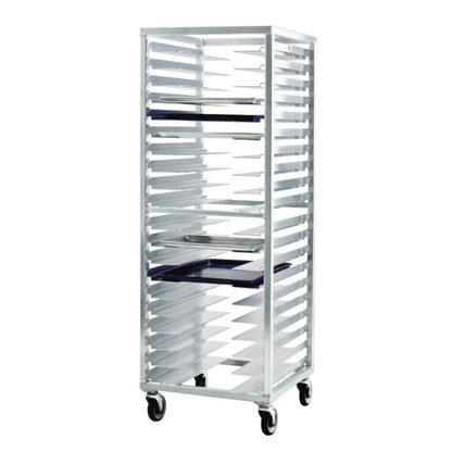 Univex  New Age 1642 Mobile Universal Pan Rack with 20-Pair Stepped Angle Runners - NW1642