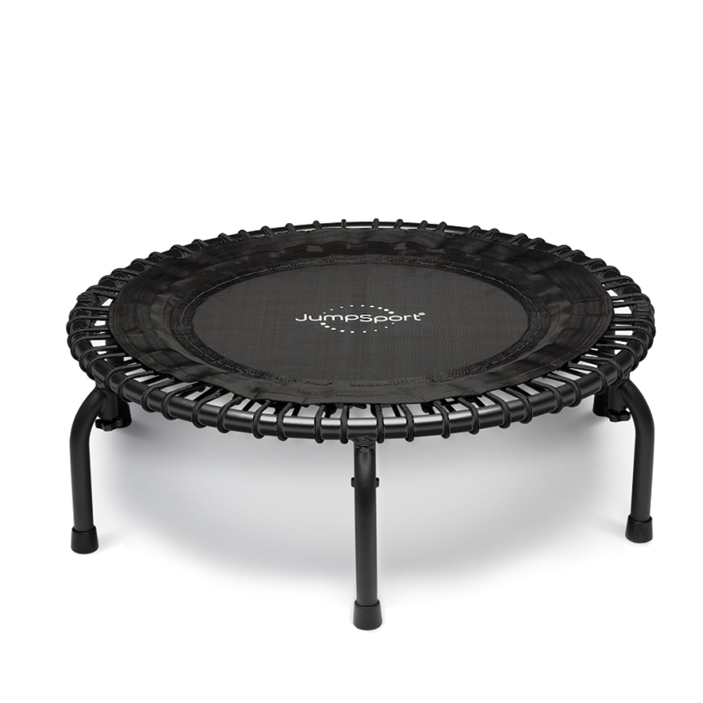 Disc-O-Bed JumpSport 350f Indoor Lightweight 39-Inch Folding Fitness Trampoline, Black - 168414